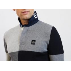 Pull col polo en maille