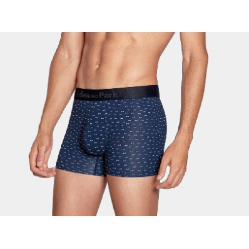 Pack de 2 boxers bleu uni et noeuds papillon