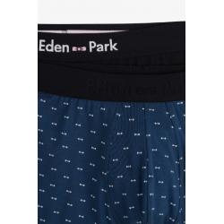 Pack de 2 boxers bleu uni et noeuds papillon