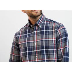 Chemise à motif carreaux