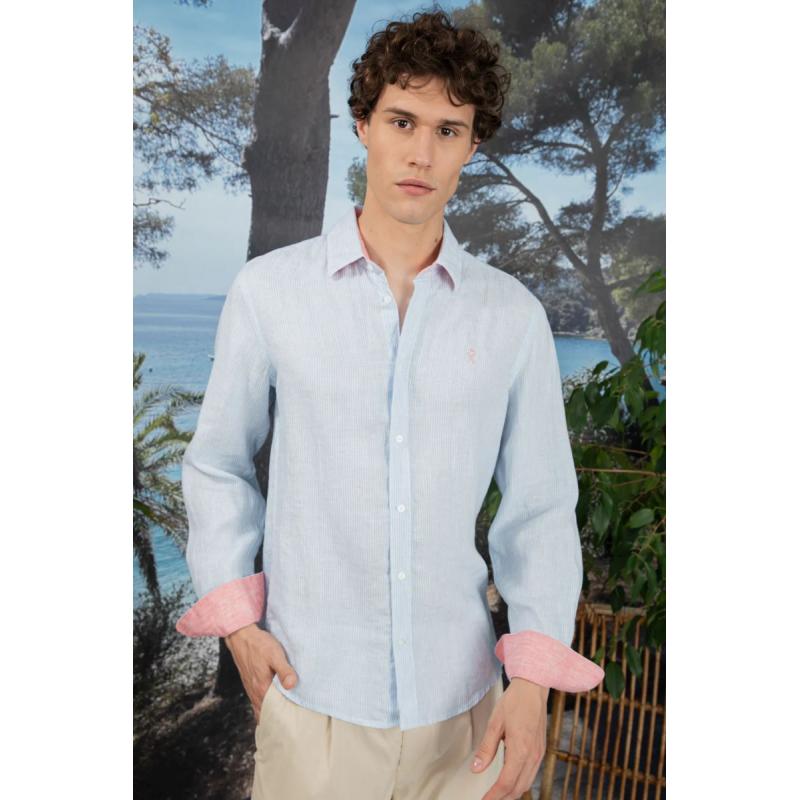 CHEMISE SLIM LÉGÈRE 100% Lin