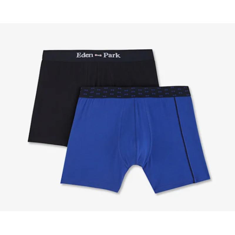 PACK DE 2 BOXERS EN COTON STRETCH