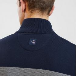 Pull tricolore avec broderie XV de France  