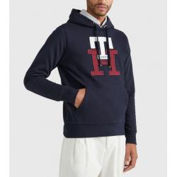 TOMMY HILFIGER - SWEAT À CAPUCHE MONOGRAMME LUX