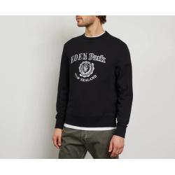 EDEN PARK - SWEAT NOIR COL ROND AVEC BRODERIE NEW ZEALAND