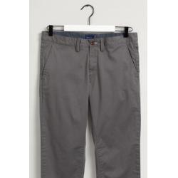 GANT - PANTALON CHINO SLIM FIT EN SERGE HALLDEN