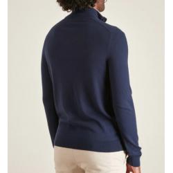 Pull col montant demi zip