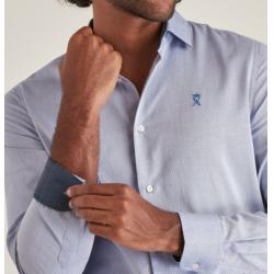 Chemise Slim à Micro Pois