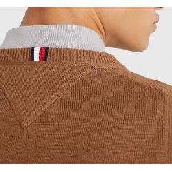 TOMMY HILFIGER - Pull standard en maille chinée