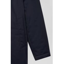 Parka et doudoune 2-en-1 en nylon bleu marine