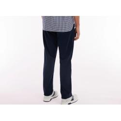 Pantalon chino sans plis en coton stretch coupe droite