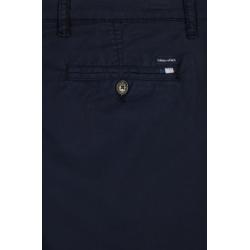 Pantalon chino sans plis en coton stretch coupe droite