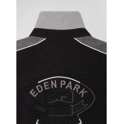 EDEN PARK - Maillot manches longues en coton broderie dos et passepoil coupe Regular